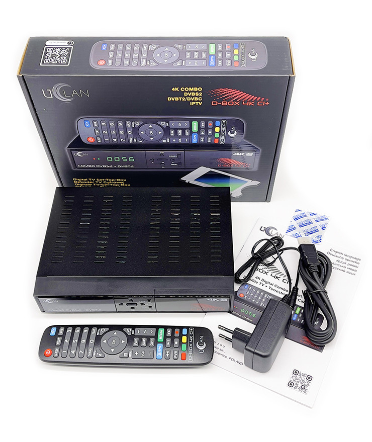 UCLAN D-BOX 4K CI+