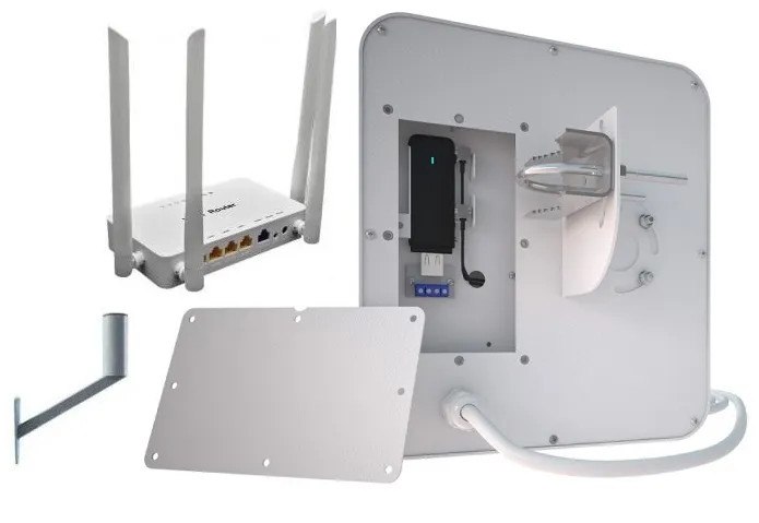 Готовый комплект для загородного интернета Рэмо